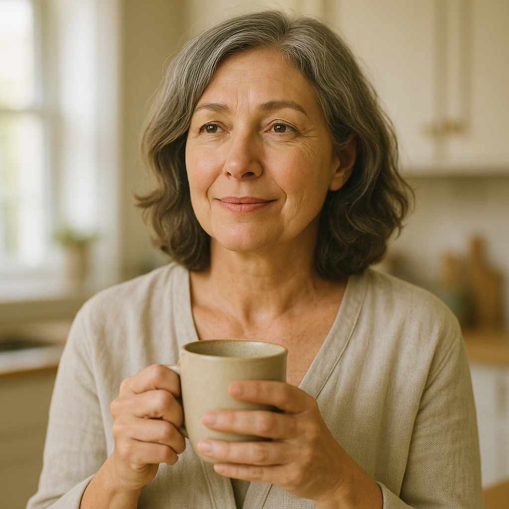 Carol M., 58 — at her kitchen counter